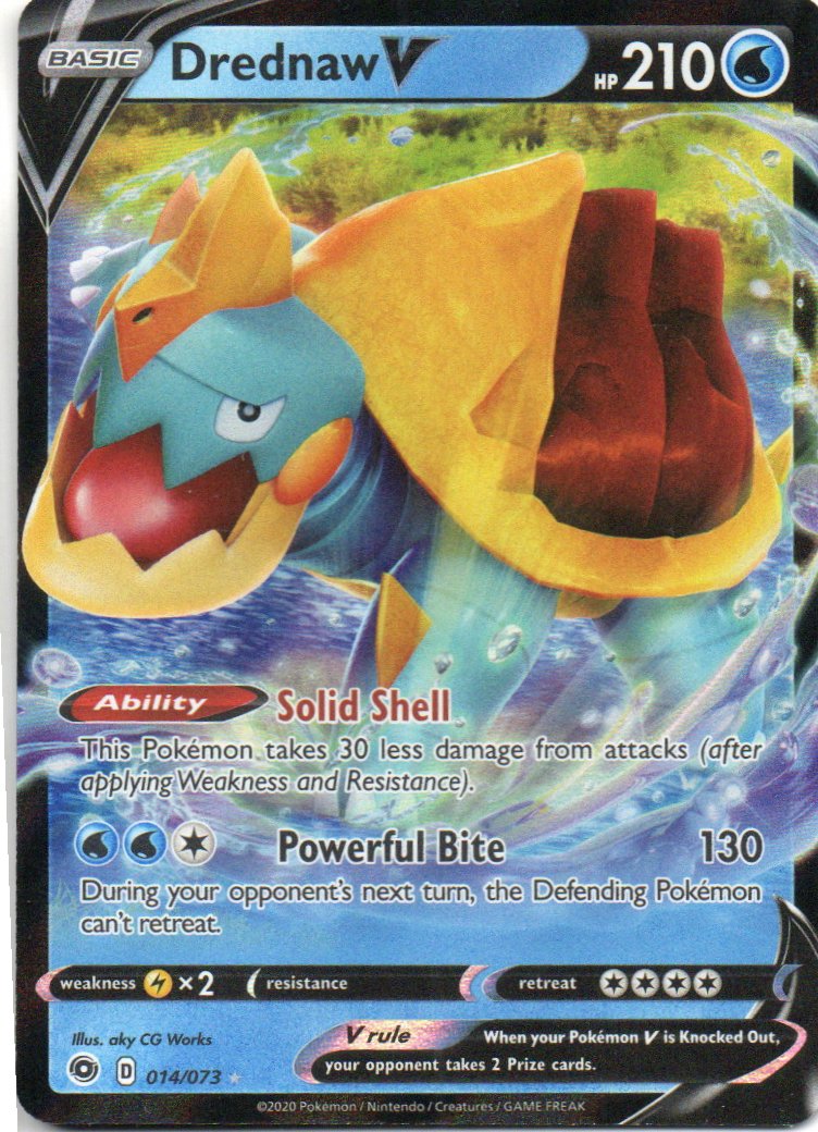 Drednaw V 14 Ultra rare Ingles