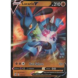 Lucario V 146 Ultra rare Ingles