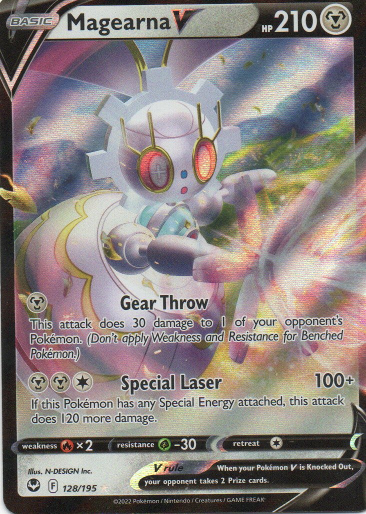 Magearna V 128 Ultra rare Ingles