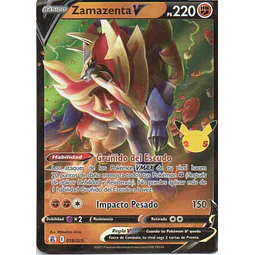 Zamazenta V 18 Ultra rare Español