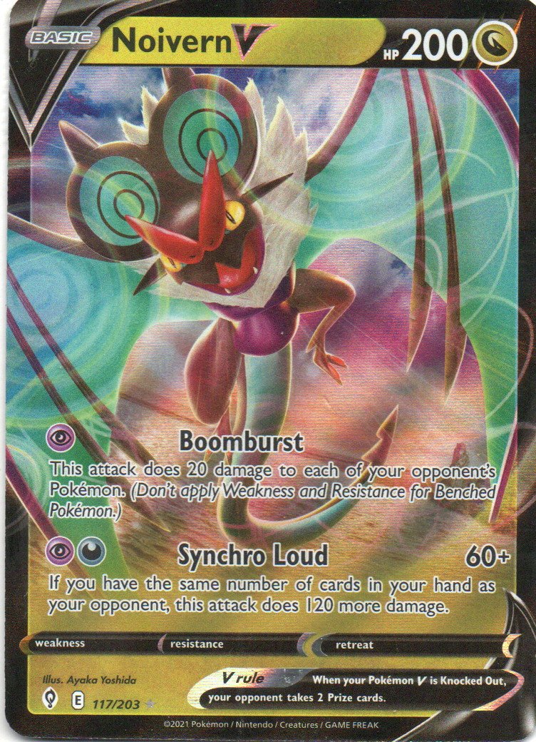 Noivern V 117 Ultra rare Ingles