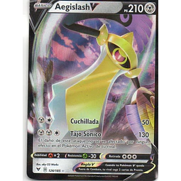 Aegislash V 126 Ultra rare Español
