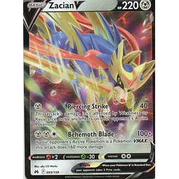 Zacian V 95 Ultra rare Ingles
