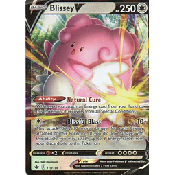 Blissey V 119 Ultra rare Ingles
