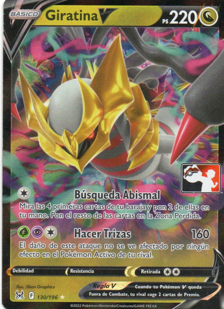 Giratina V 130 Ultra rare Español