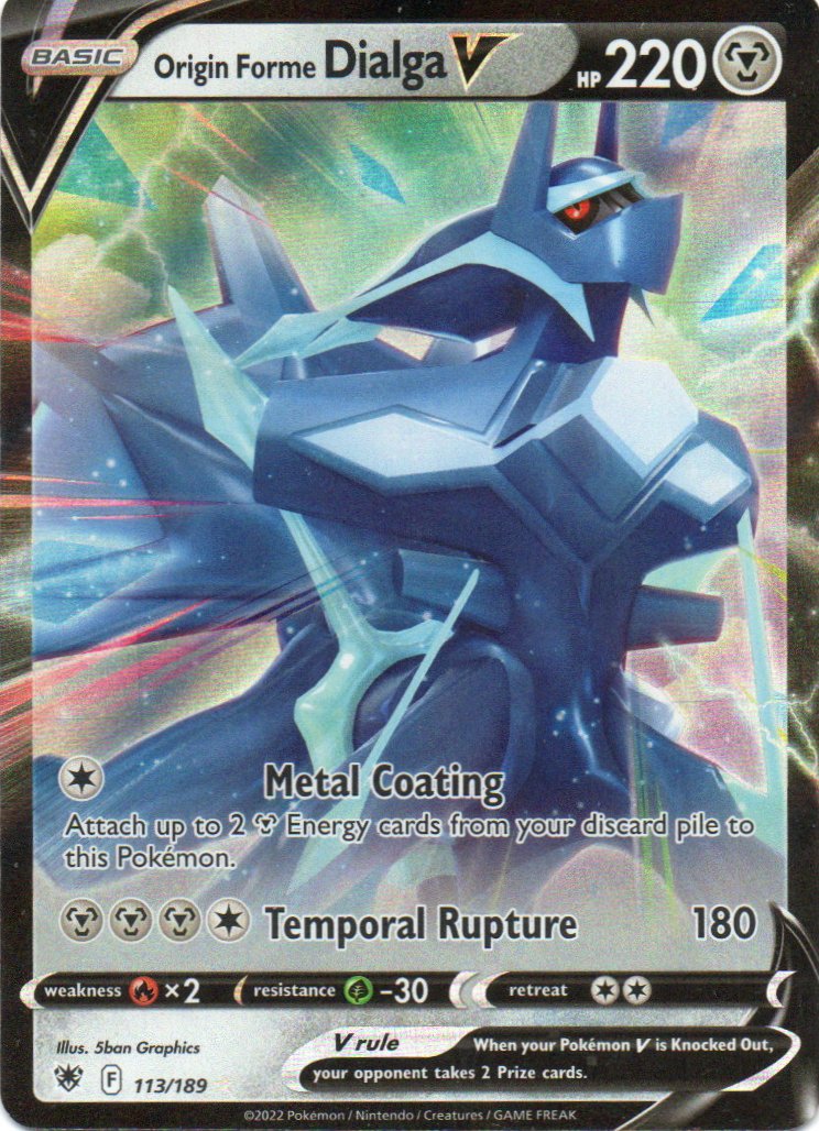 Origin Forme DIalga V 113 Ultra rare Ingles