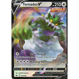 Tornadus V 124 Ultra rare Ingles