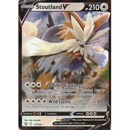 Stoutland V 117 Ultra rare Ingles