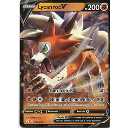 Lycanroc V 91 Ultra rare Español