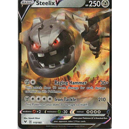 Steelix V 115 Ultra rare Ingles