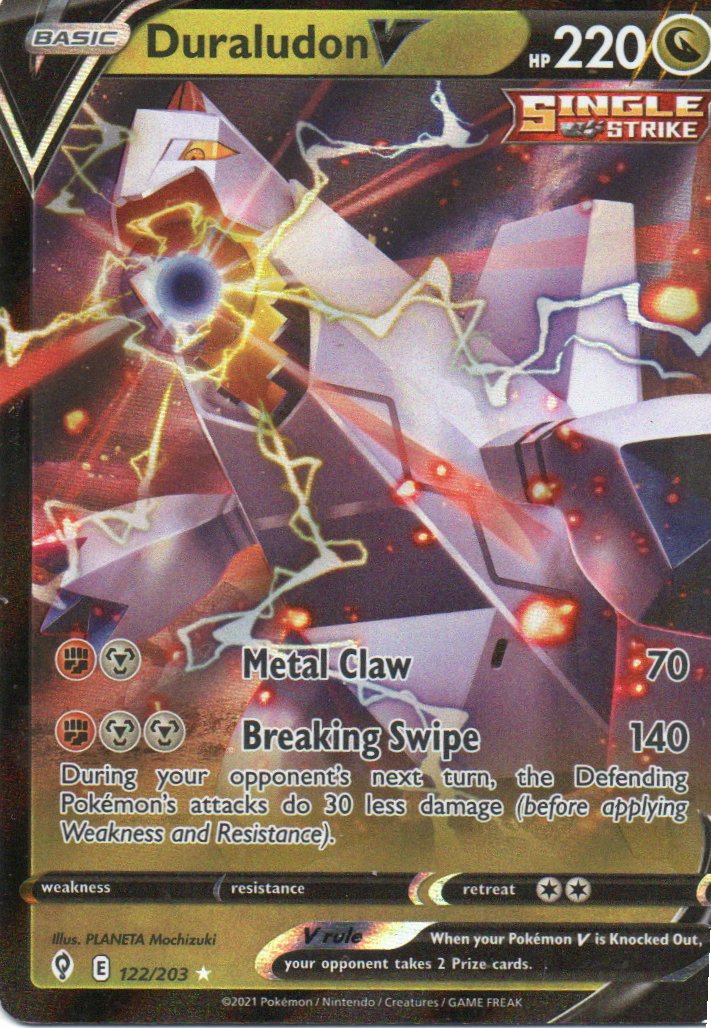 Duraludon V 122 Ultra rare Ingles