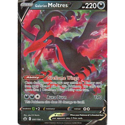 Galarian Moltres V 97 Ultra rare Ingles