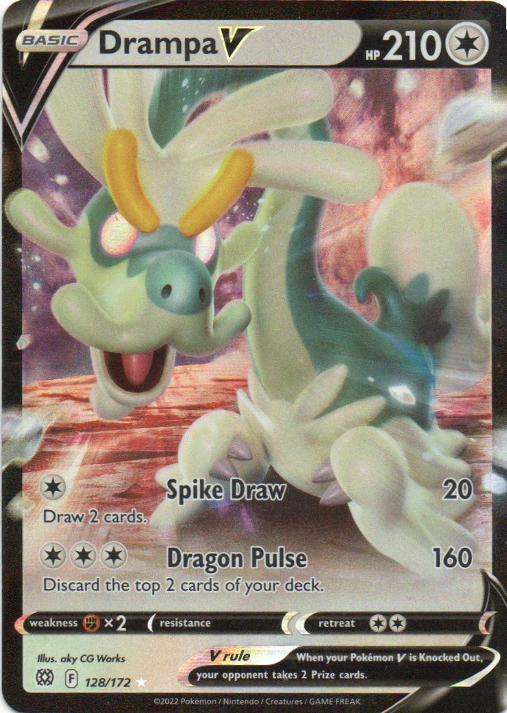 Drampa V 128 Ultra rare Ingles