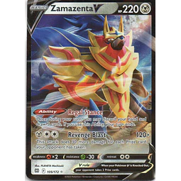 Zamazenta V 105 Ultra rare Ingles