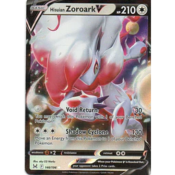 Hisuian Zoroark V 146 Ultra rare Ingles