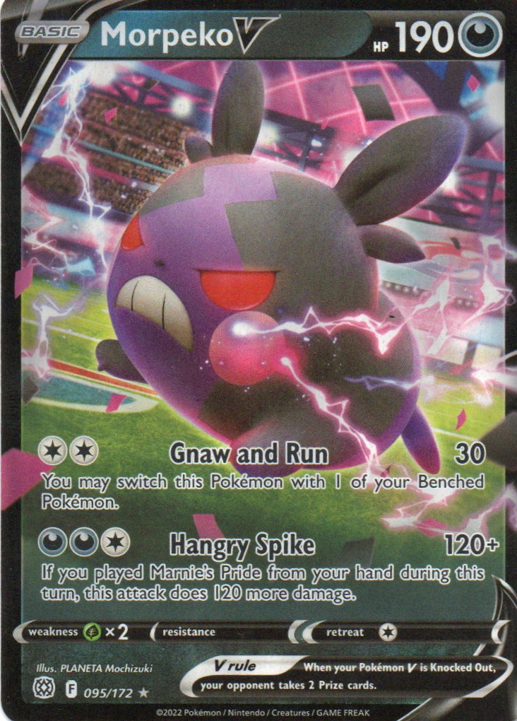 Morpeko V 95 Ultra rare Ingles