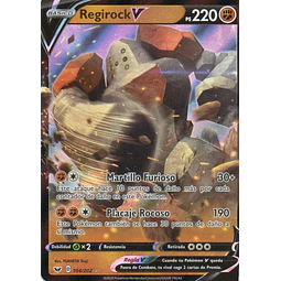 Regirock V 104 Ultra rare Español
