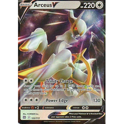 Arceus V 122 Ultra rare Ingles