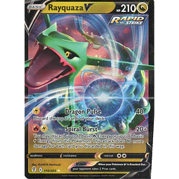 Rayquaza V 110 Ultra rare Ingles