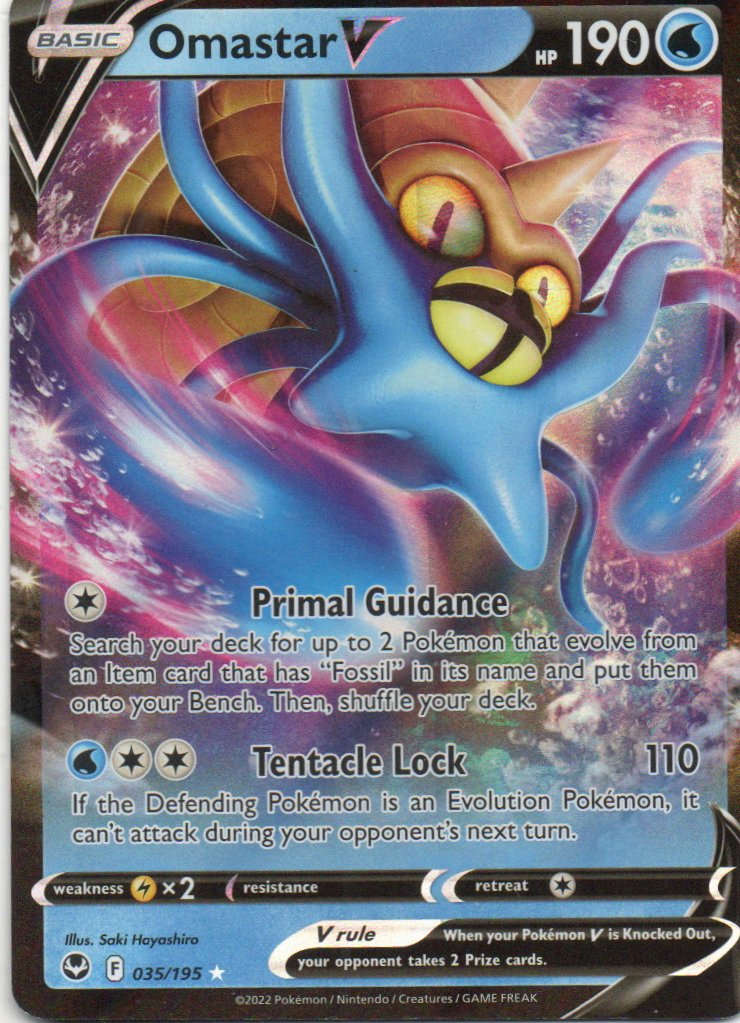 Omastar V 35 Ultra rare Ingles