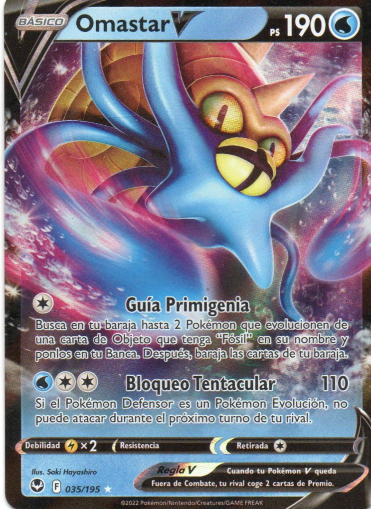 Omastar V 35 Ultra rare Español
