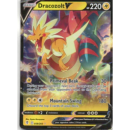 Dracozolt V 58 Ultra rare Ingles