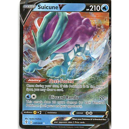 Suicune V 31 Ultra rare Ingles