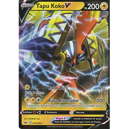 Tapu Koko V 72 Ultra rare Español