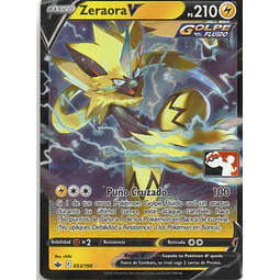 Zeraora V golpe fluido 53 Ultra rare Español