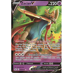 Zacian V 16 Ultra rare Español