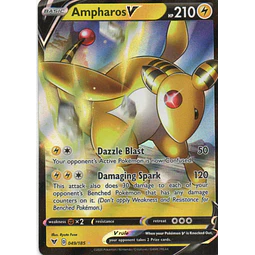 Ampharos V 49 Ultra rare Ingles