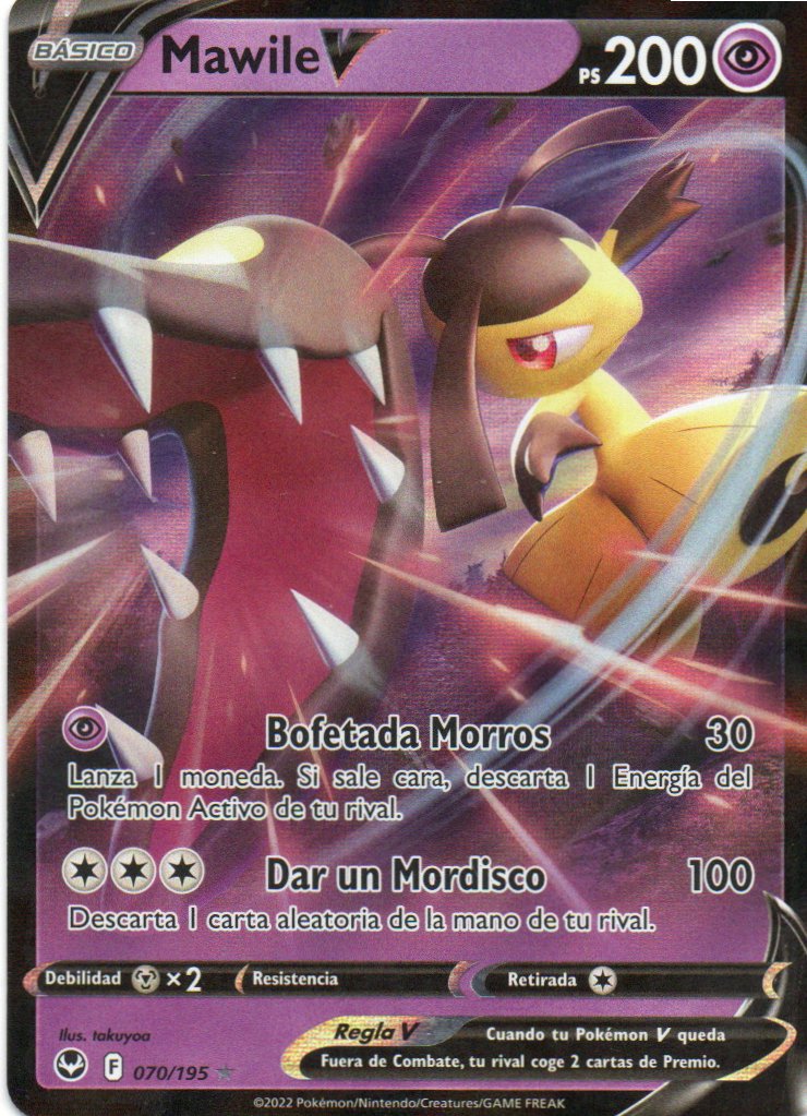 Mawile V 70 Ultra rare Español