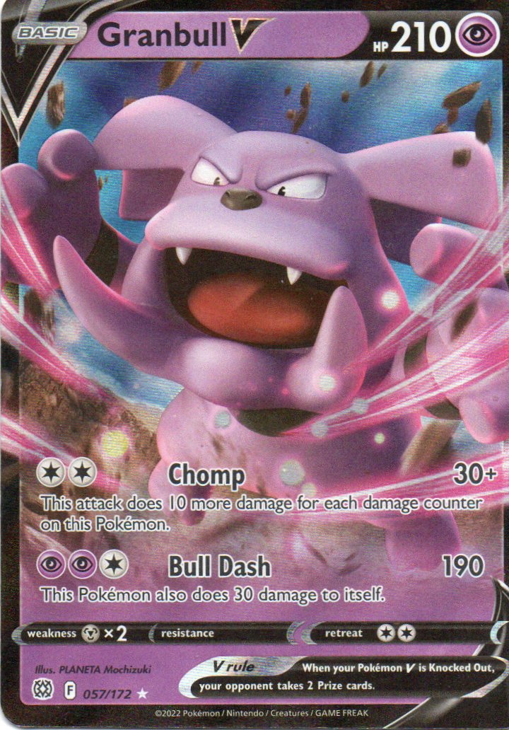 Granbull V 57 Ultra rare Ingles