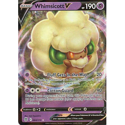 Whimsicott V 64 Ultra rare Ingles