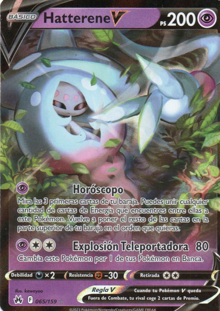 Hatterene V 65 Ultra rare Español
