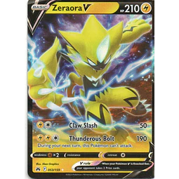 Zeraora V 53 Ultra rare Ingles