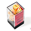 Dados Chessex 27453 Festive Sunburst/Red
