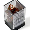 Dados Chessex 27503 Glitter Gold/Silver