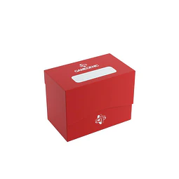 Deck Box - Side Holder 80+ Red Gamegenic