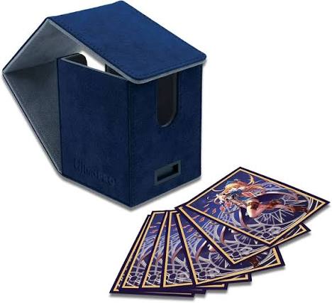Deck Box - Ultra Pro Alcove Edge +100 Azul Vertical
