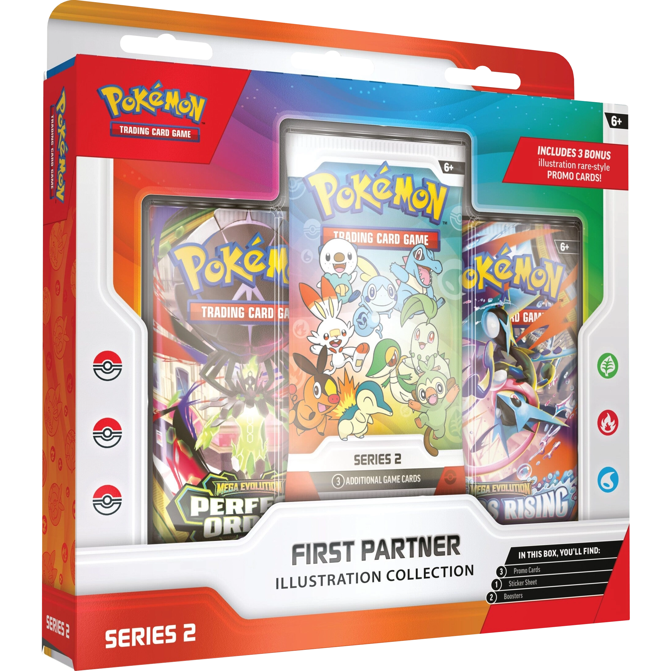 First Partner Illustration Collection Serie 2 Pokemon TCG