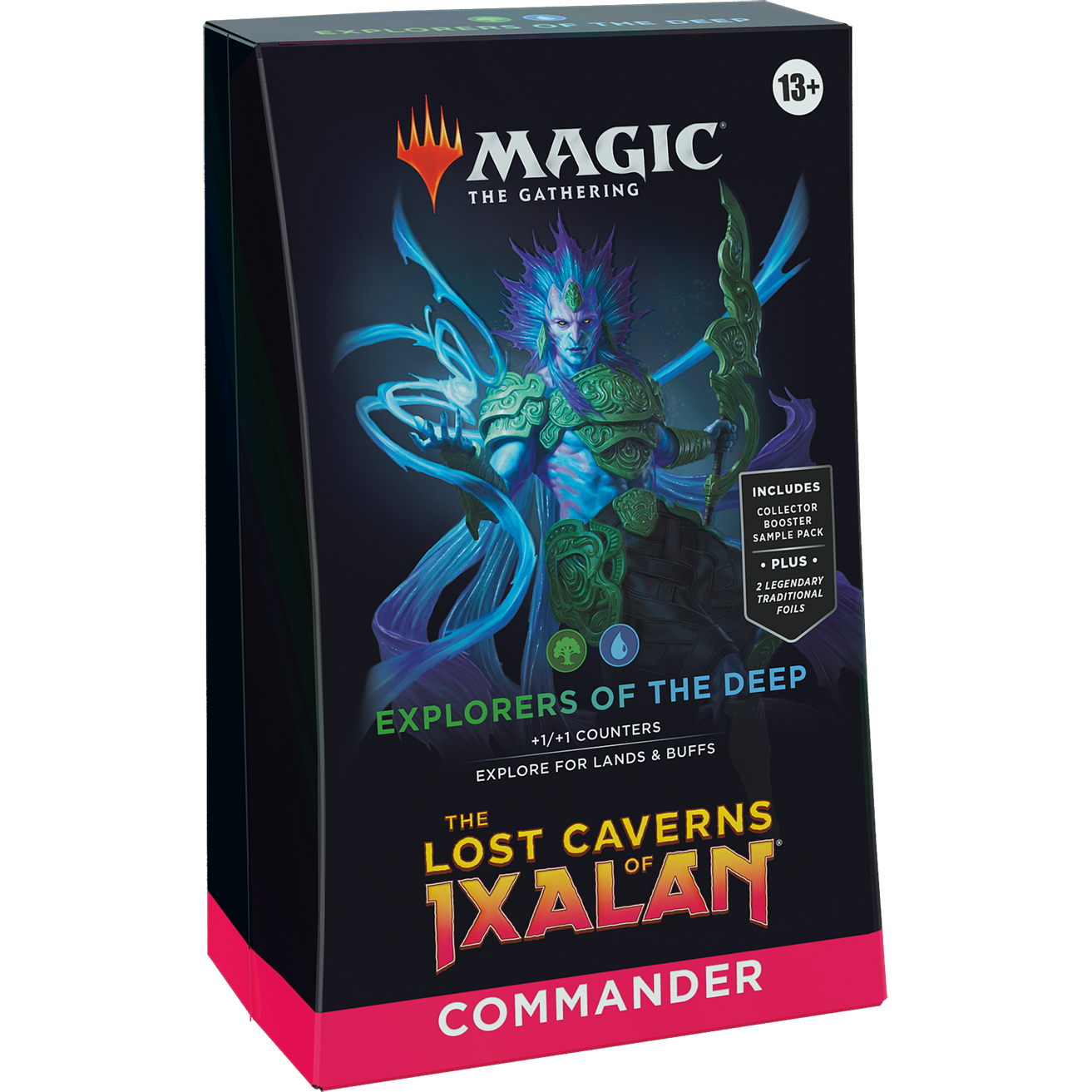 Explorers of the Deep Commander Deck Ixalan Magic: The Gathering Ingles