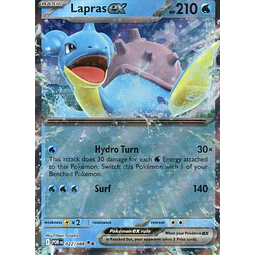 Lapras ex POR 022 Double rare Ingles
