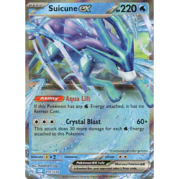 Suicune ex CLB 010 Double rare Ingles