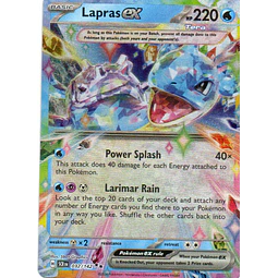 Lapras ex SCR 032 Double rare Ingles