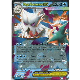 Mega Abomasnow ex MEG 036 Double rare Ingles