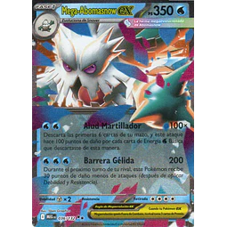 Mega-Abomasnow ex MEG 036 Double rare Ingles