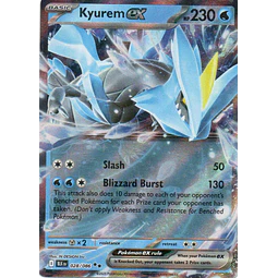Kyurem ex BLK 028 Double rare Ingles