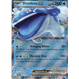 Dondozo ex DRI 066 Double rare Ingles