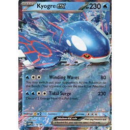 Kyogre ex SVP 178 Promo Ingles